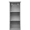 Flash Furniture Vega Freestanding Linen Tower Storage Cabinet w/Magnetic Close Door, In-Cabinet Adjustable Shelf FS-VEGA-BATH-2-GY-GG - alternate 9